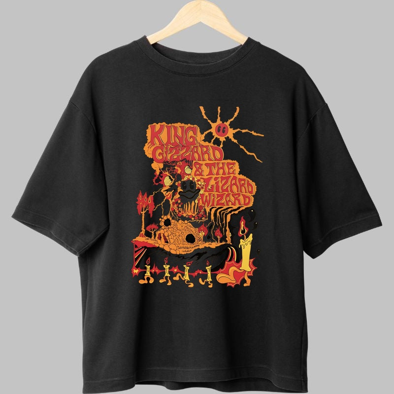 Tricou King Gizzard - Psychedelic Inferno fata