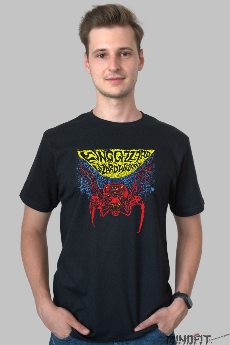 Tricou King Gizzard - Psychedelic Spider Art barbat negru
