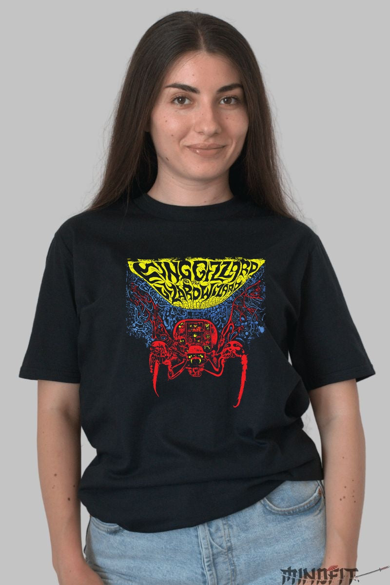 Tricou King Gizzard - Psychedelic Spider Art dama negru