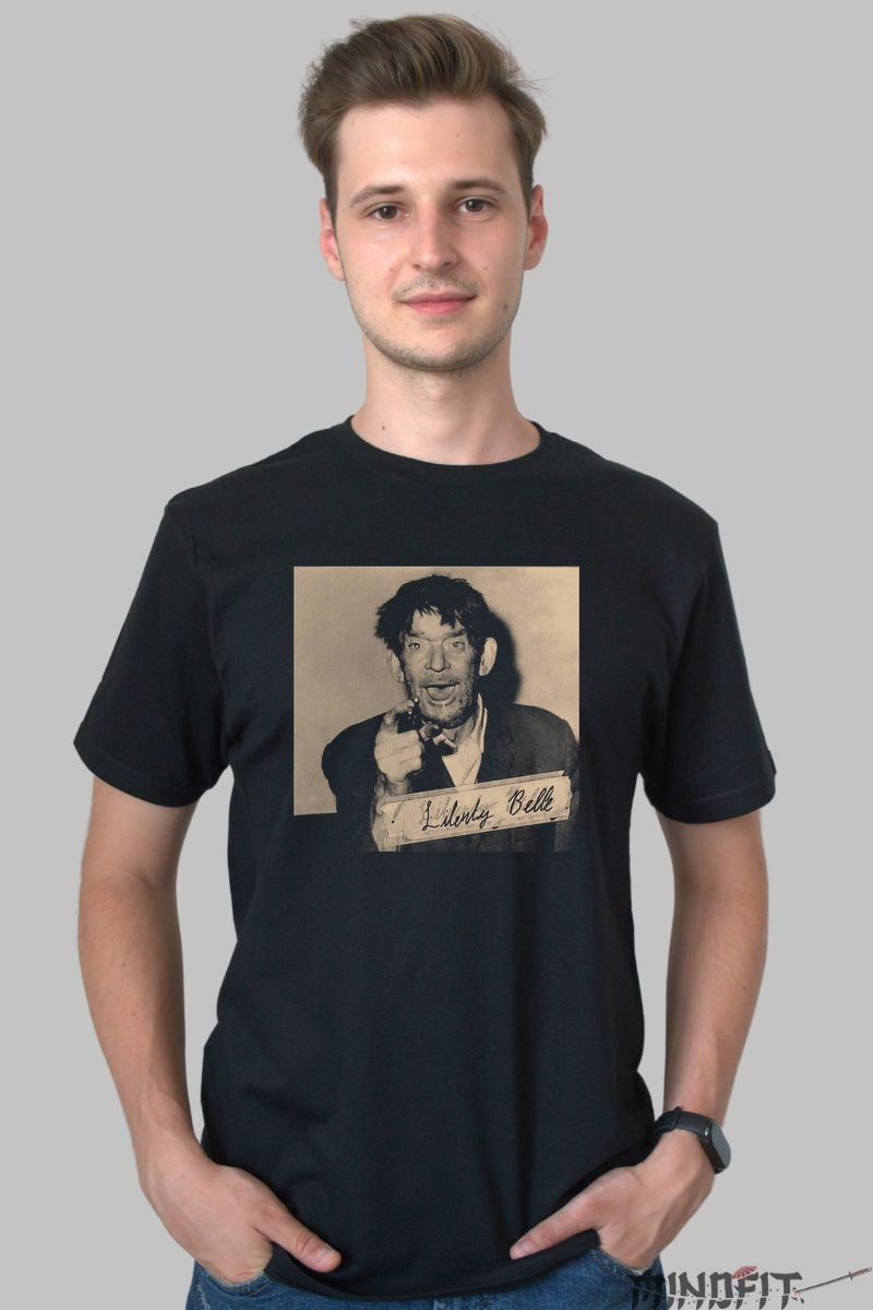 Tricou Liberty Belle - Icon Vintage Shock barbat negru