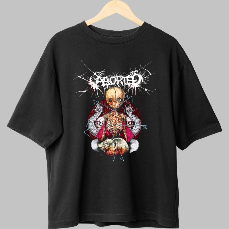 Tricou Metal Aborted - Ritualul Groazei Anatomice fata negru
