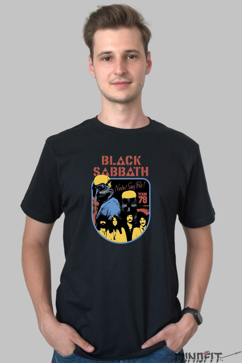 Tricou Punk Rock - Bikini Kill Live Miami 2022 barbat negru