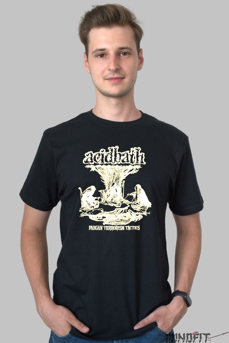 Tricou Rock AC/DC - Lock Up Your Daughters Tour Edition barbat negru