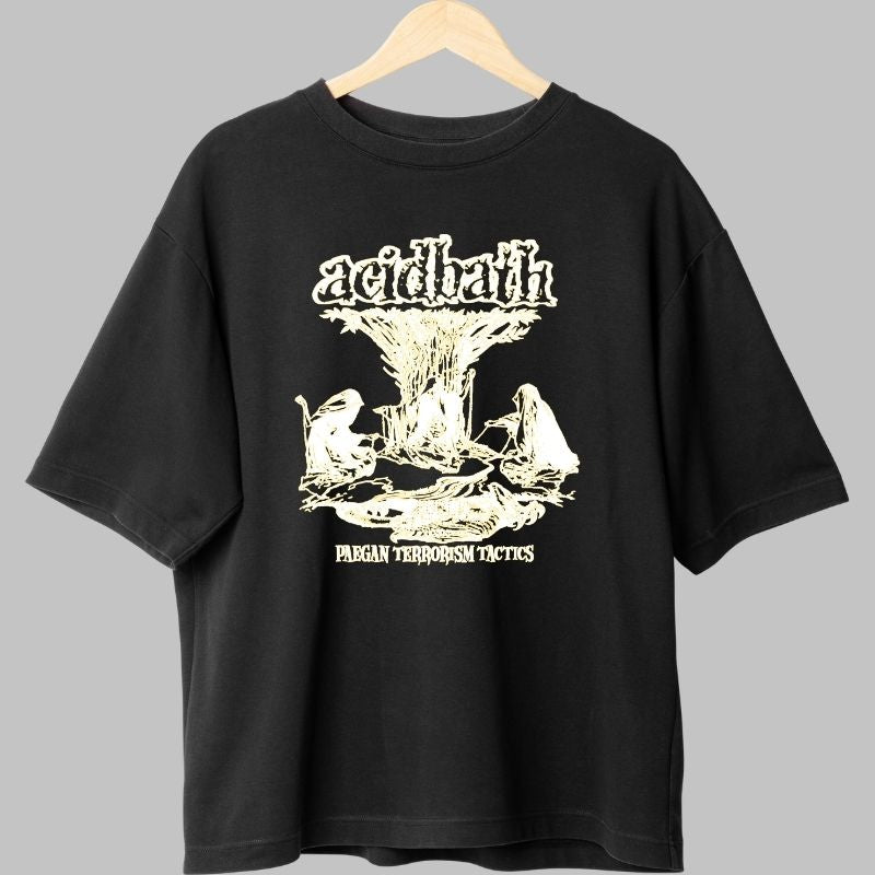 Tricou Rock AC/DC - Lock Up Your Daughters Tour Edition negru