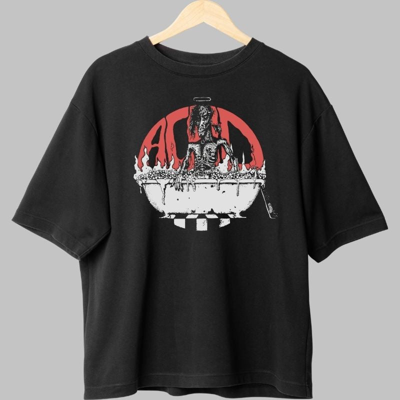 Tricou Rock Acid Bath - Design Demon Iconic negru