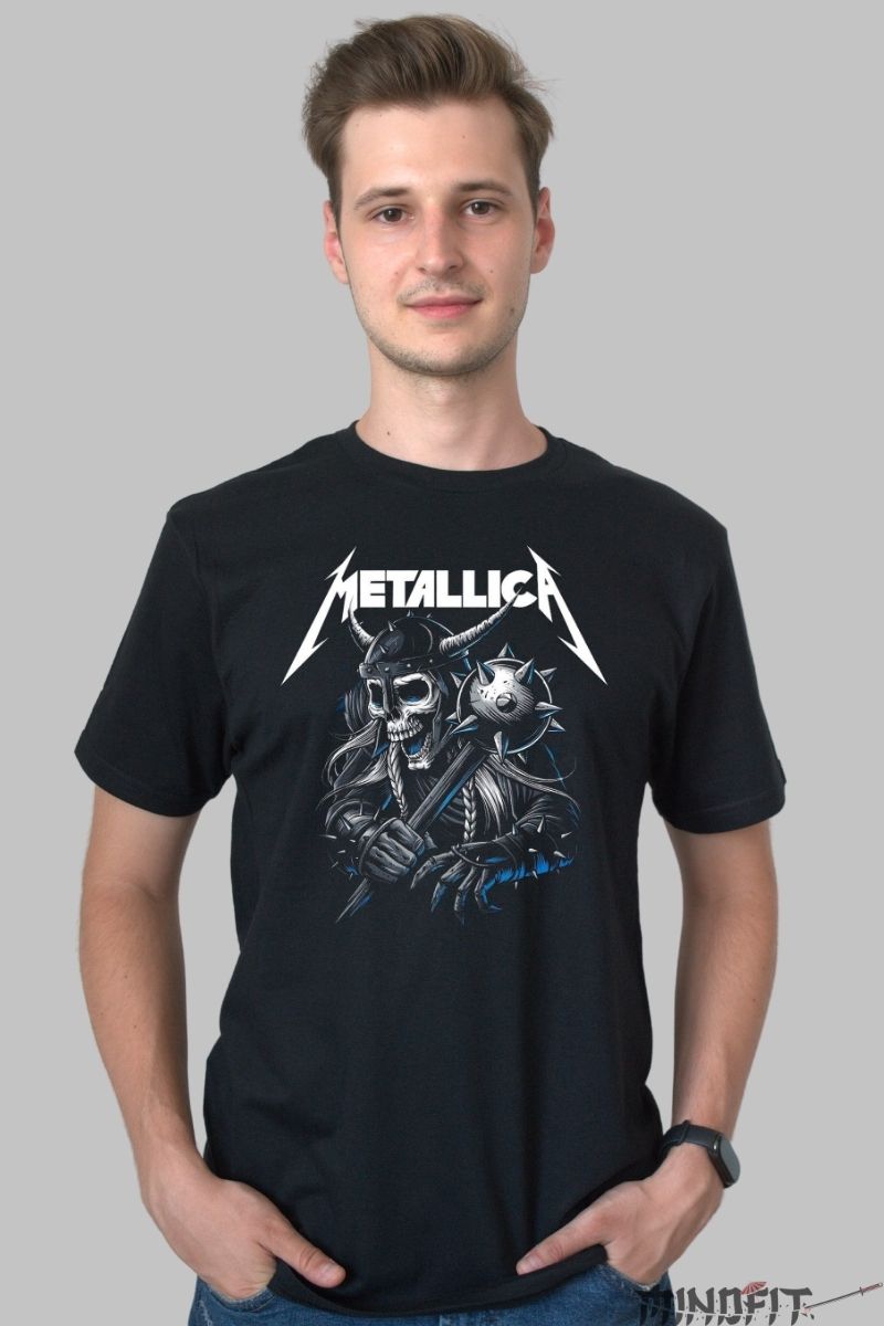 Tricou Rock Acid Bath - Emblema Rosie a Rebeliunii barbat negru