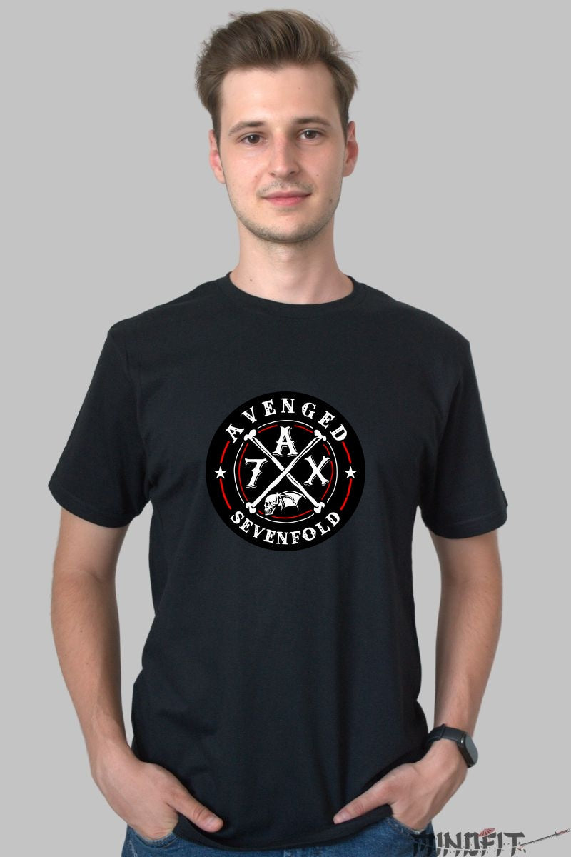 Tricou Rock Asking Alexandria - Grim Reaper Hourglass barbat negru