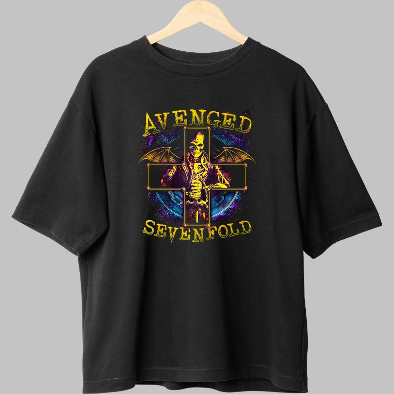 Tricou Rock Asking Alexandria - Grim Reaper Sand Hour fata negru
