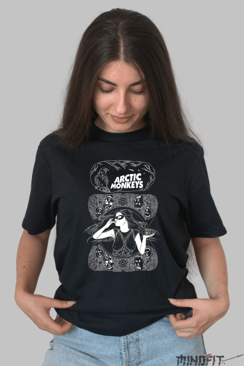 Tricou Rock Avenged Sevenfold - Deathbat Electric Storm dama negru