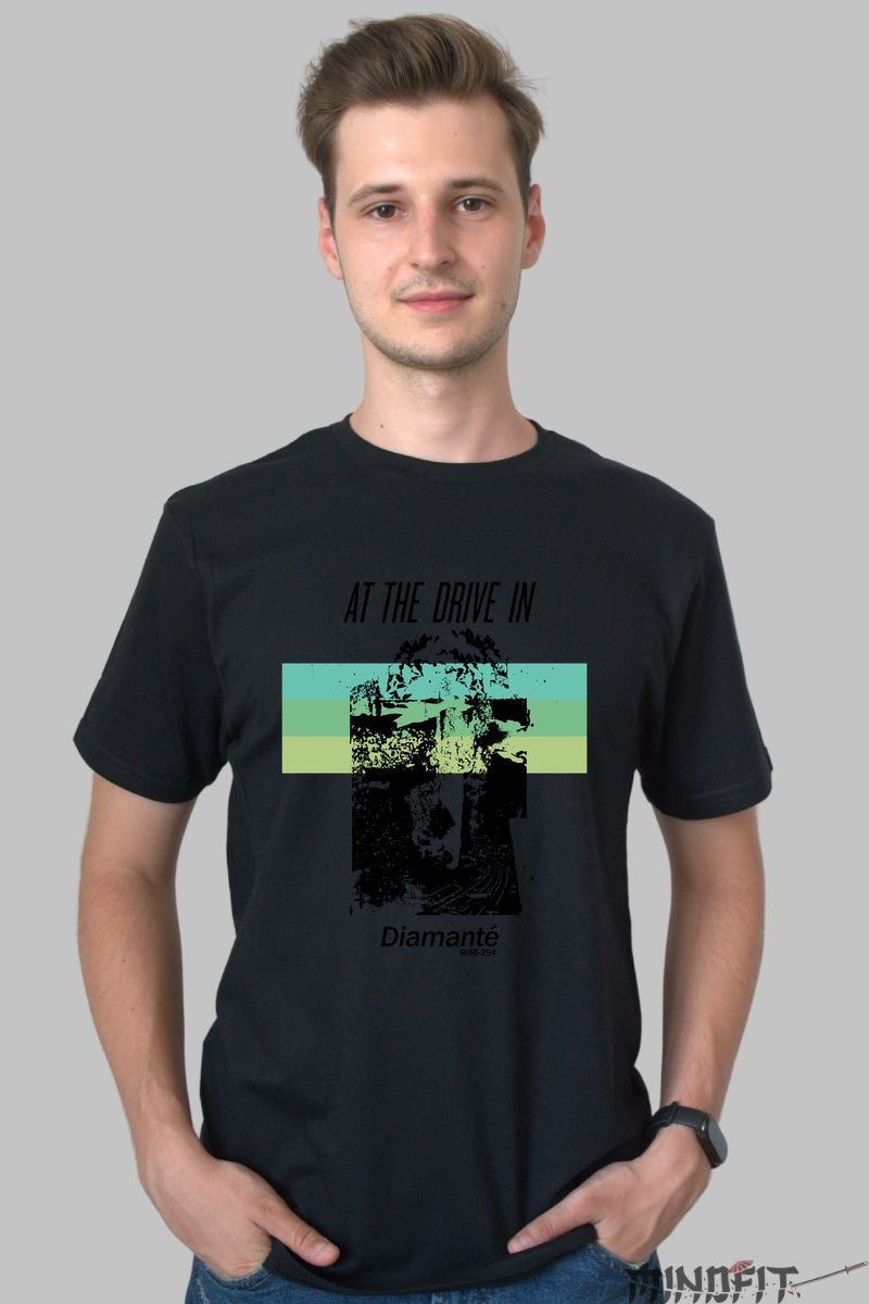Tricou Rock Black Sabbath - Emblema Legendara barbat negru