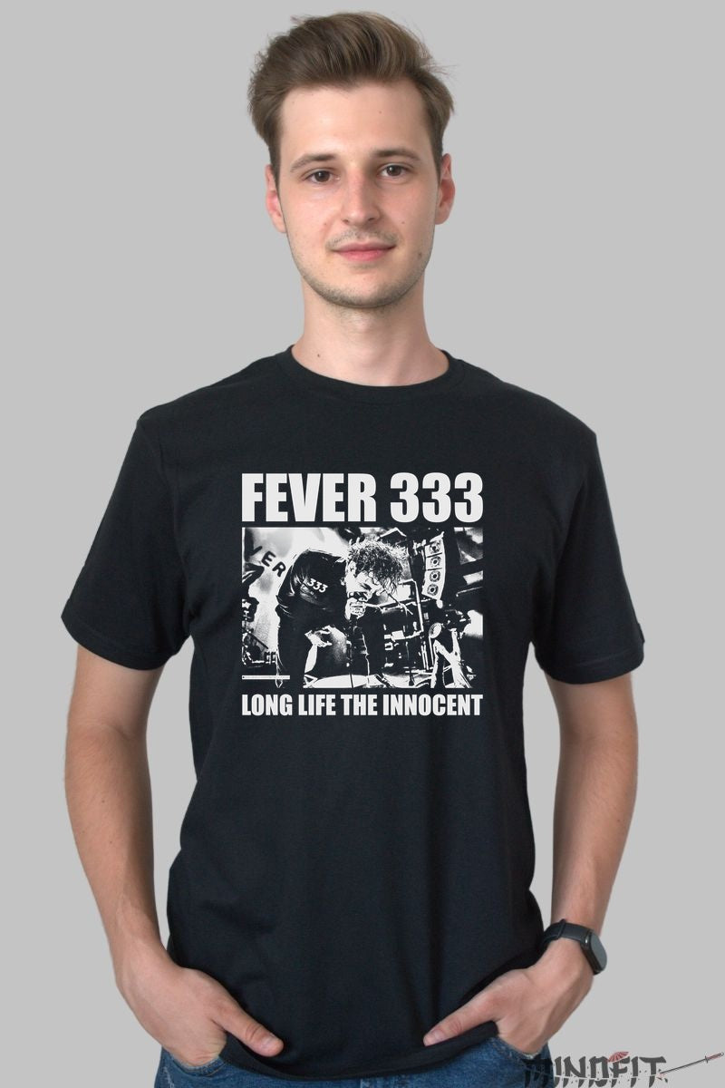 Tricou Rock Fever 333 - Long Live the Innocent barbat negru