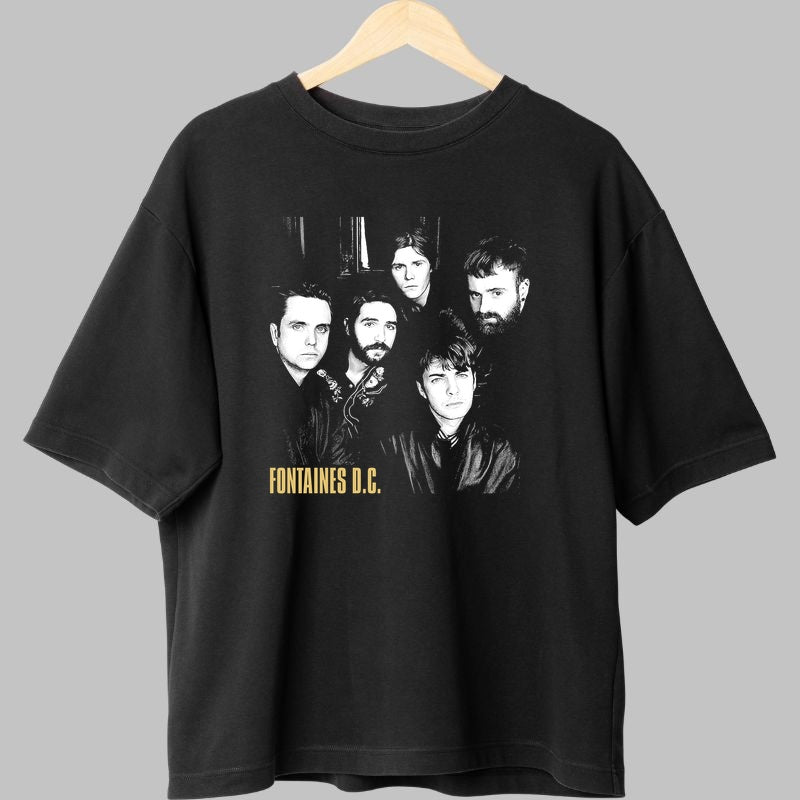 Tricou Rock Fontaines D.C. - Energie Post-Punk Irlandeza fata