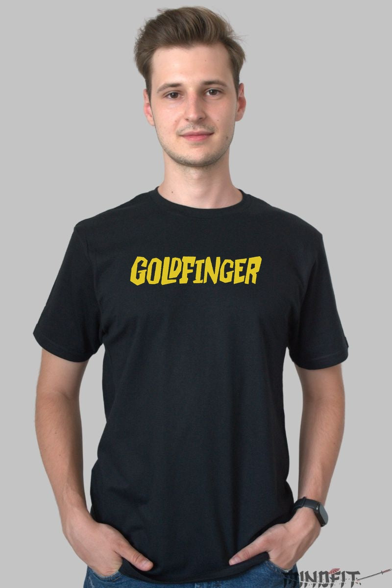Tricou Rock Goldfinger - Spirit Punk Californian barbat negru