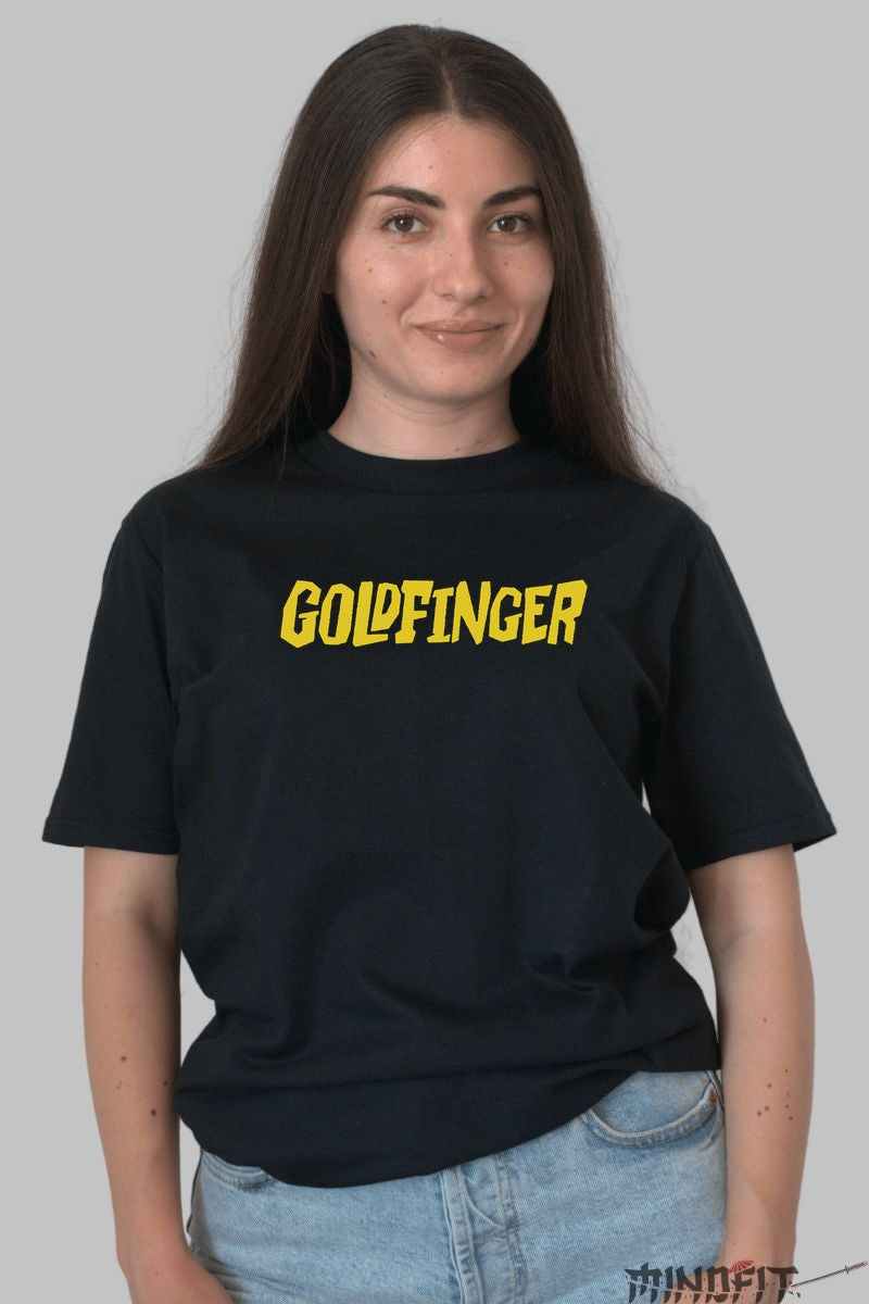 Tricou Rock Goldfinger - Spirit Punk Californian dama negru