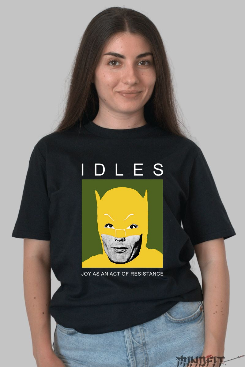 Tricou Rock IDLES - Joy as an Act of Resistance dama negru