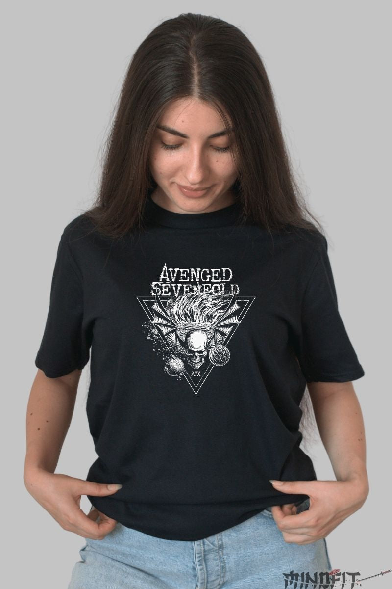 Tricou Rock Legend - It's Still Rock and Roll to Me dama negru