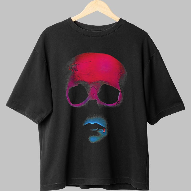 Tricou Skull Kiss - Arta urbana care electrizeaza fata