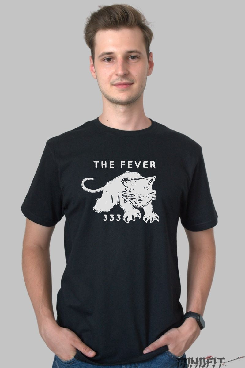 Tricou The Fever 333 - Rebel Panther Edition barbat negru