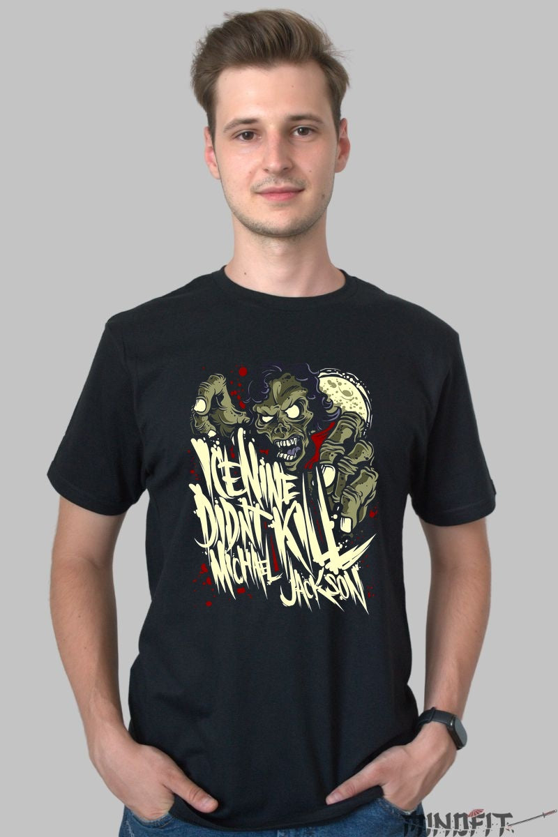 Tricou Thriller Vibe - Michael Jackson Zombie barbat negru