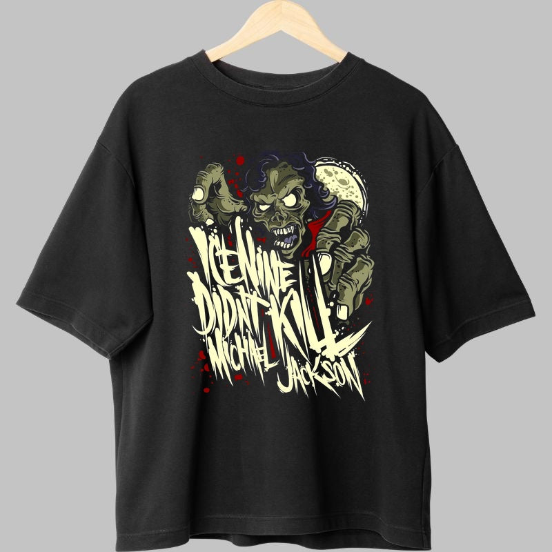 Tricou Thriller Vibe - Michael Jackson Zombie fata