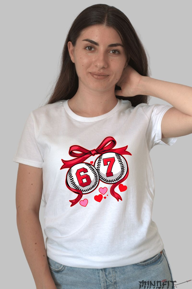 Tricou Valentine's Day Cuplu - Mingile Mele Favorite Sunt Ale Tale dama alb