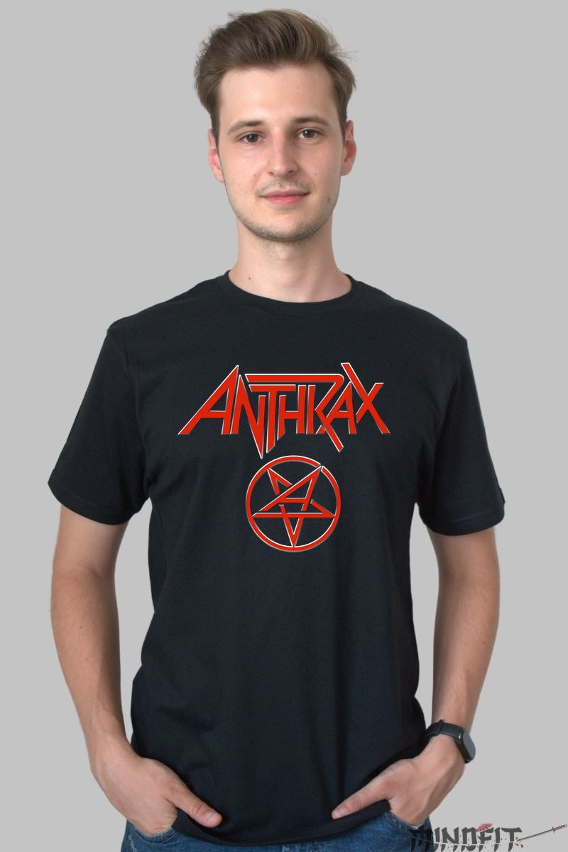 Tricou Viking Metal – Amon Amarth Warriors of the North barbat negru