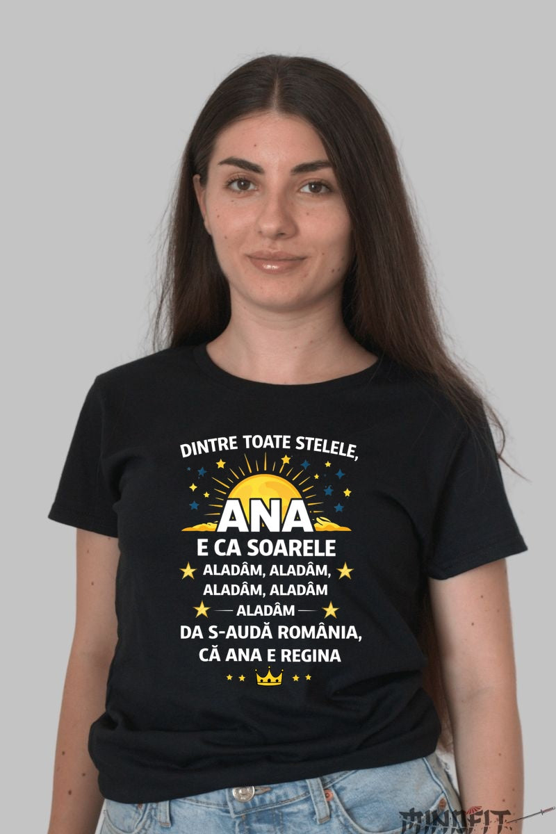 Tricou Personalizat Cu Nume – Dintre Toate Stelele