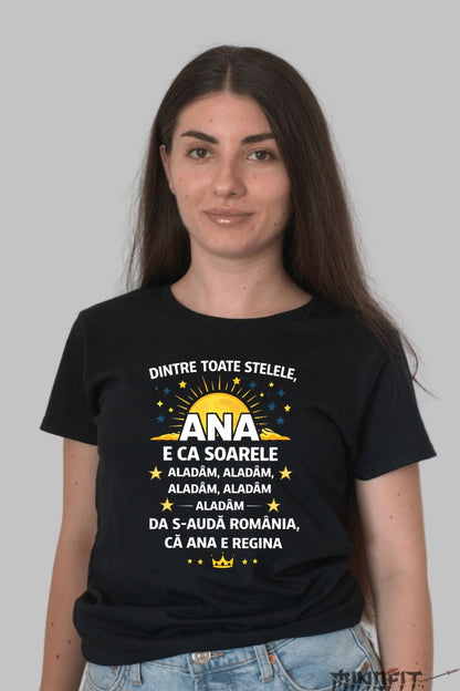 Tricou Personalizat Cu Nume – Dintre Toate Stelele