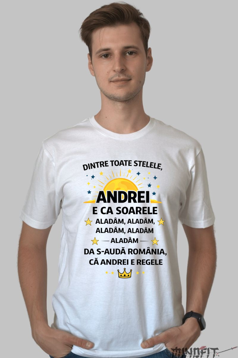 Tricou Personalizat Cu Nume – Dintre Toate Stelele