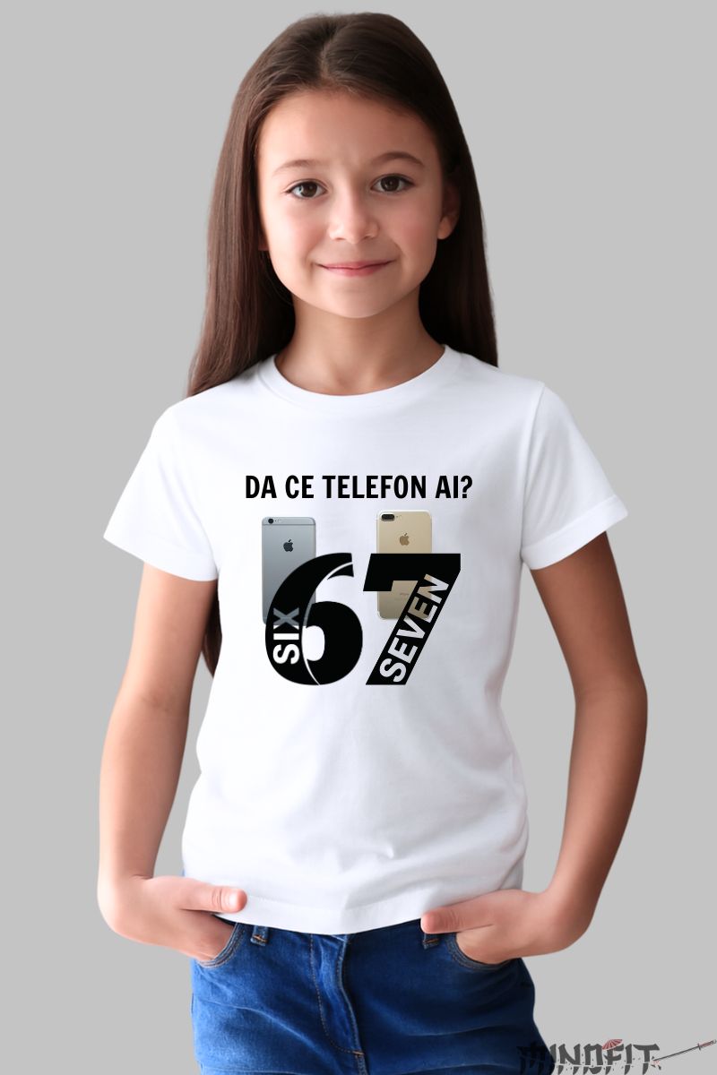 Tricou Amuzant Copil – Iphone Six Seven