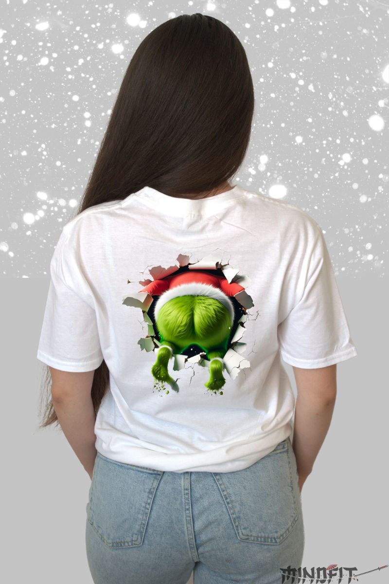 Tricou De Craciun Grinch -Cadou Familie