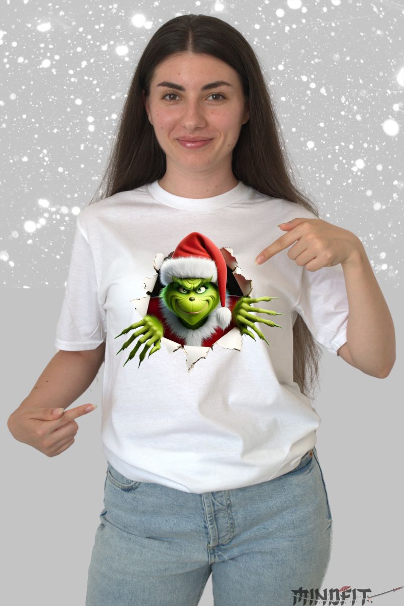 Tricou De Craciun Grinch -Cadou Familie