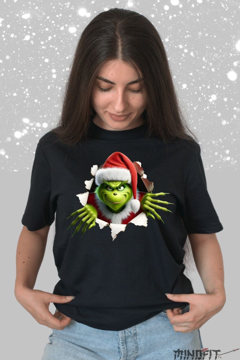 Tricou De Craciun Grinch -Cadou Familie