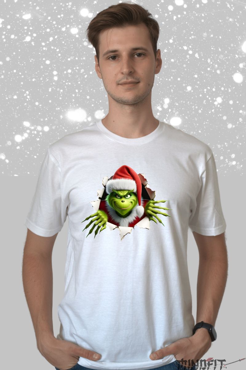 Tricou De Craciun Grinch -Cadou Familie