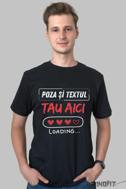 Tricou Personalizat Cu Poza Si Textul Tau