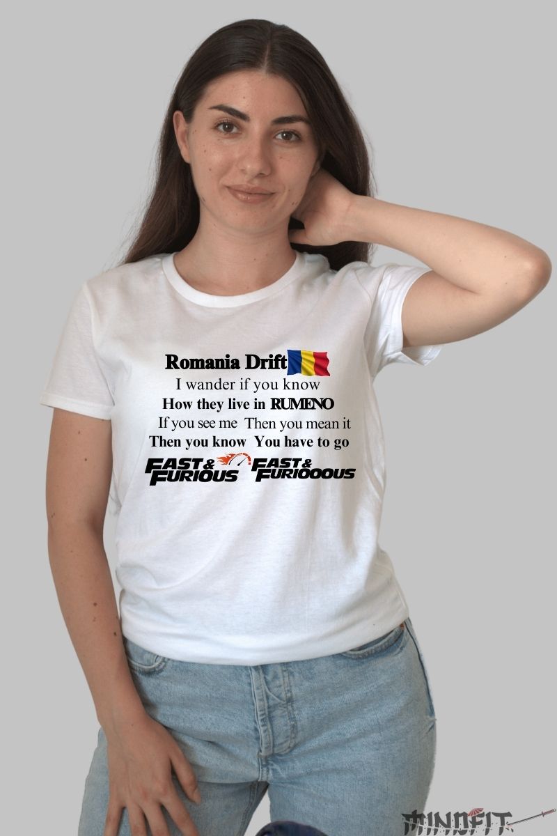 Romania Drift - Tricou Personalizat TikTok