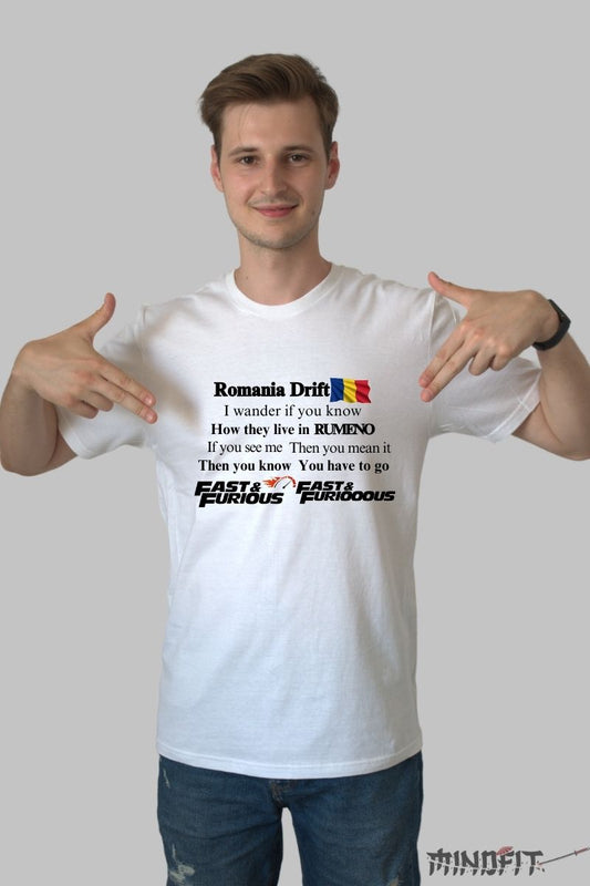 Romania Drift - Tricou Personalizat TikTok