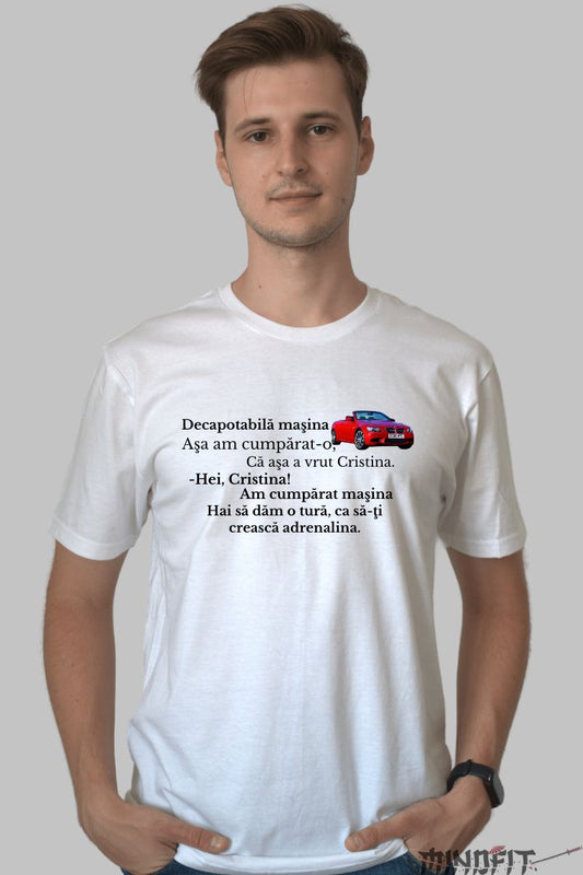 Masina Decapotabila - Tricou Personalizat TikTok