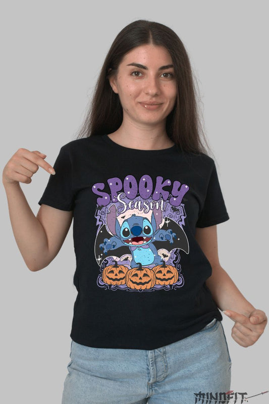 Stitch Sezonul Halloween - Tricou Personalizat Mindfit