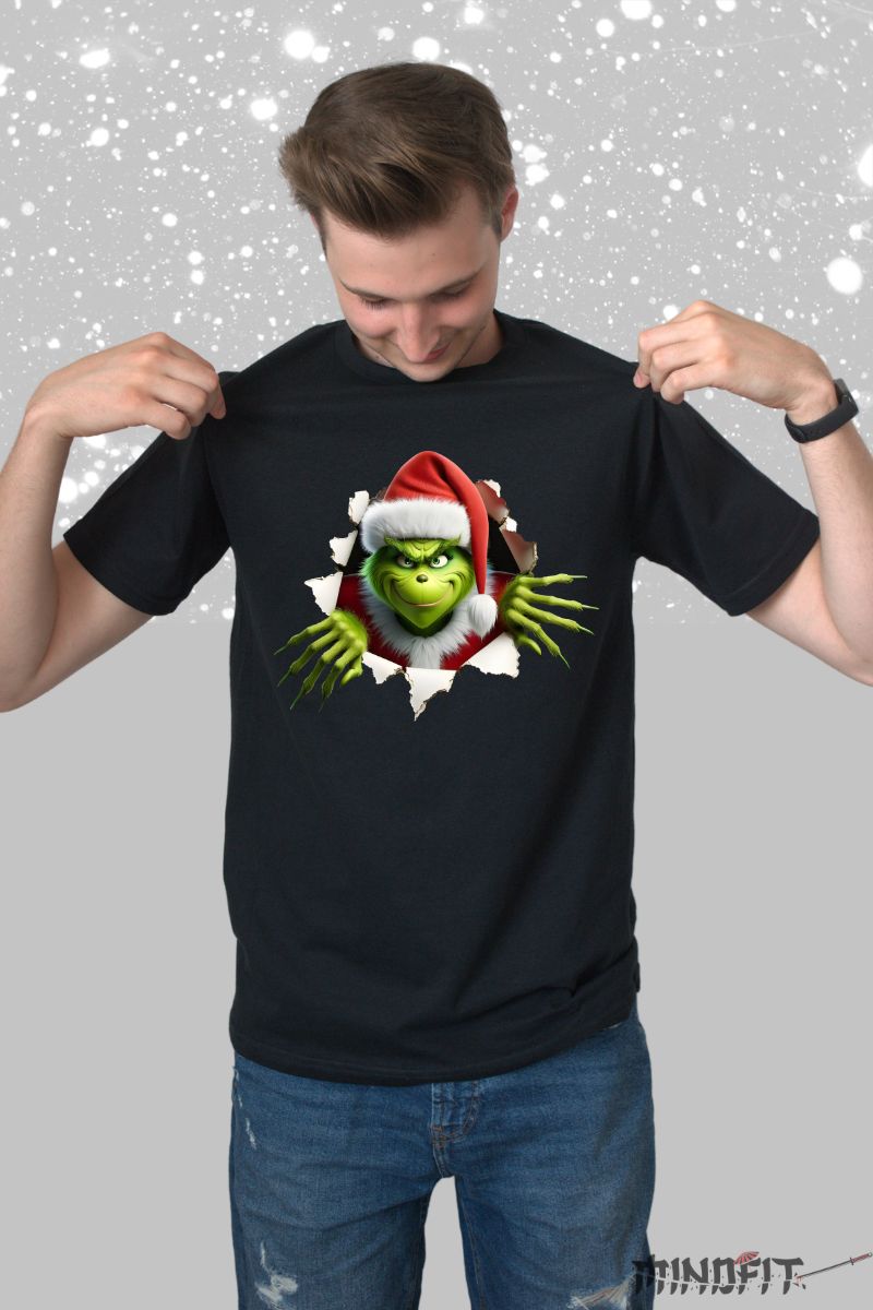Tricou De Craciun Grinch -Cadou Familie