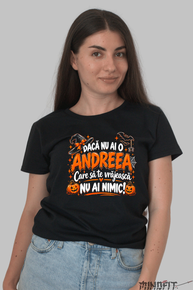 Tricou Personaliat Cu Nume- Halloween