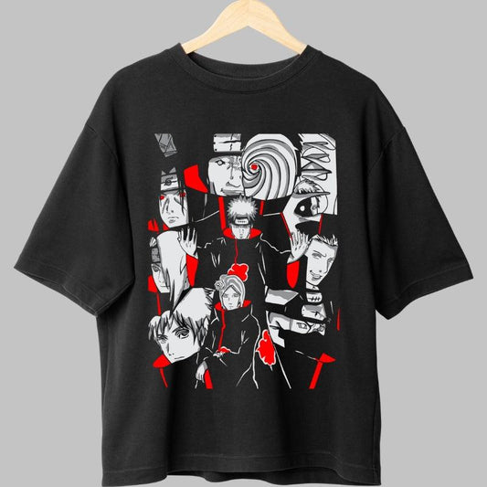 Tricou Anime Akatsuki Street - Naruto