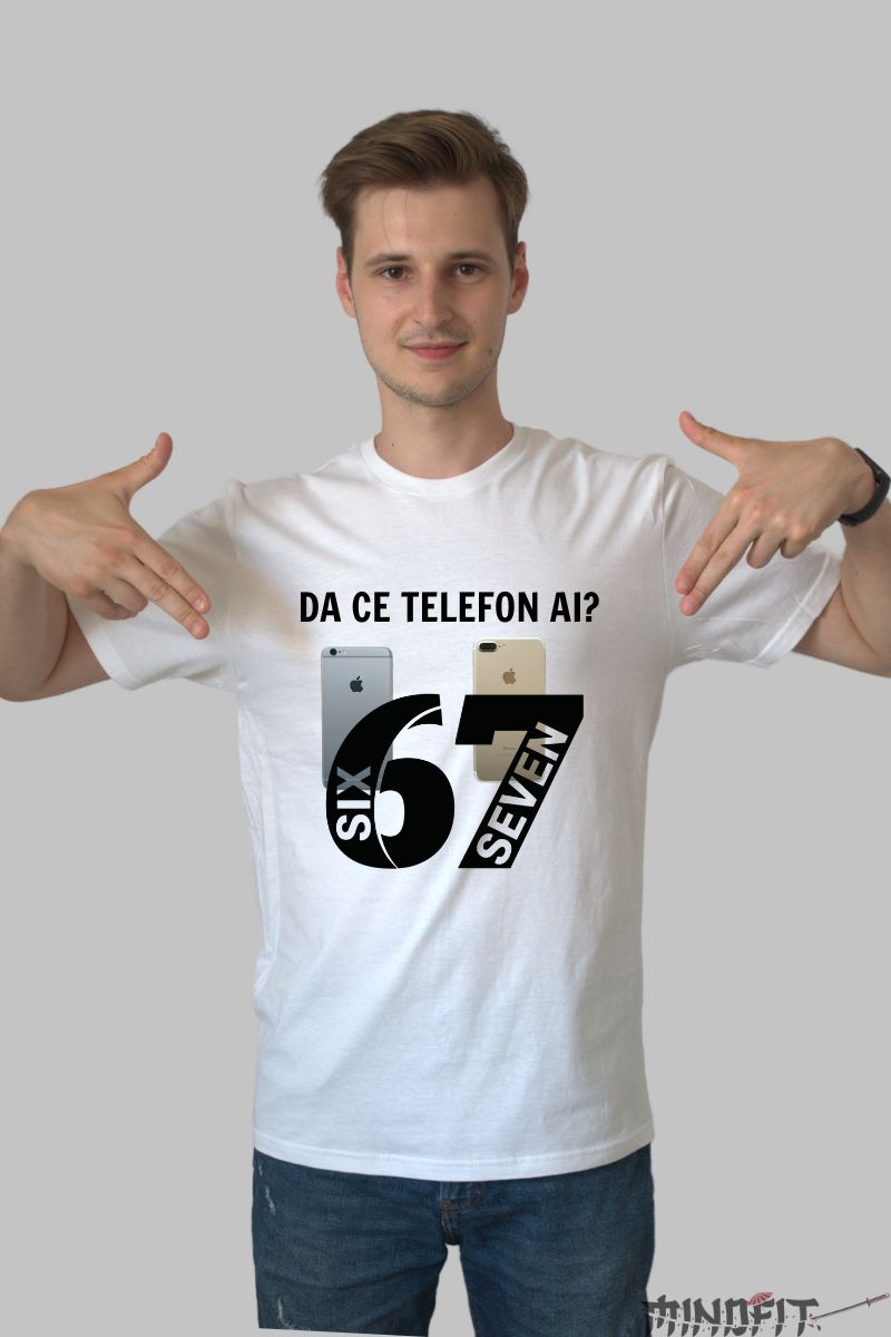Tricou Amuzant - Iphone Six Seven