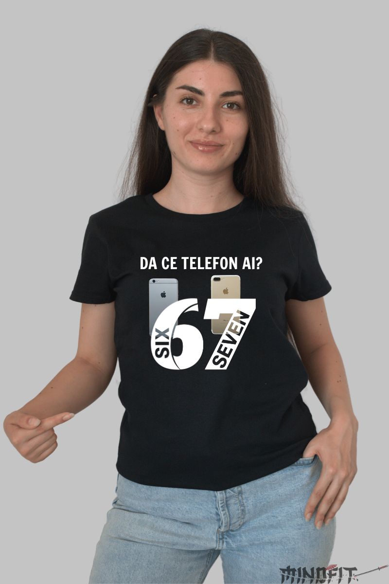 Tricou Amuzant - Iphone Six Seven