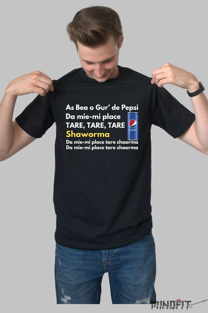 Tricou Amuzant Viral "Shaorma"