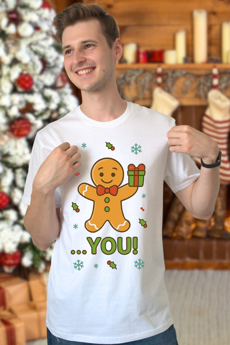 Set Tricouri Cupluri All I Want For Christmas barbat alb