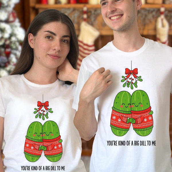 Set Tricouri Cupluri De Craciun - Pickles Love