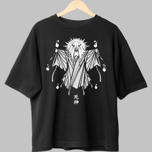 Tricou Anime Naruto Reaper Death negru fata