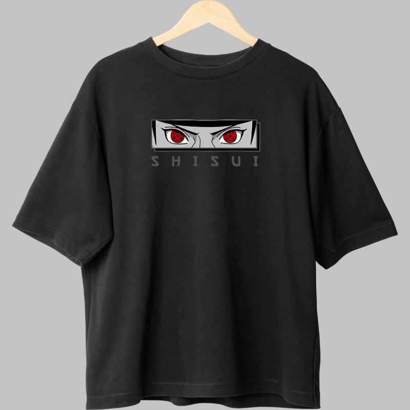 Tricou Anime Naruto Shisui Uchiha negru fata