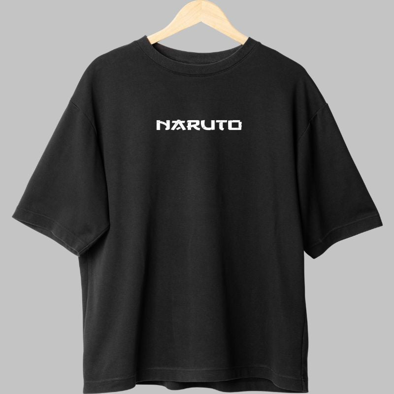 Tricou Anime Naruto Sword V3 negru fata